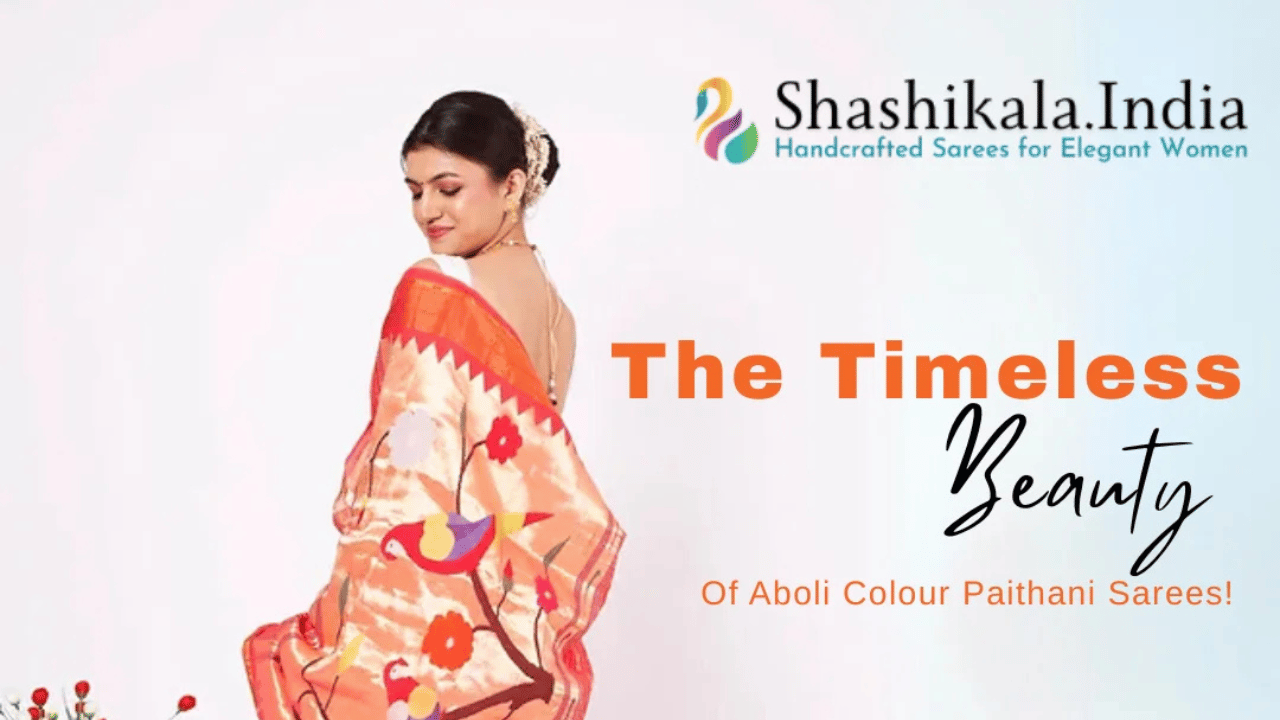 The Timeless Beauty of Aboli Colour Paithani Sarees