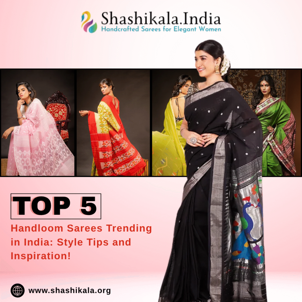 Pure handloom cotton sarees online