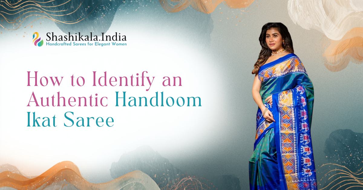 How to Identify an Authentic Handloom Ikat Saree (Avoid Fake Prints – 2026 Guide)
