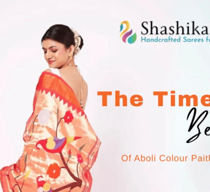 The Timeless Beauty of Aboli Colour Paithani Sarees